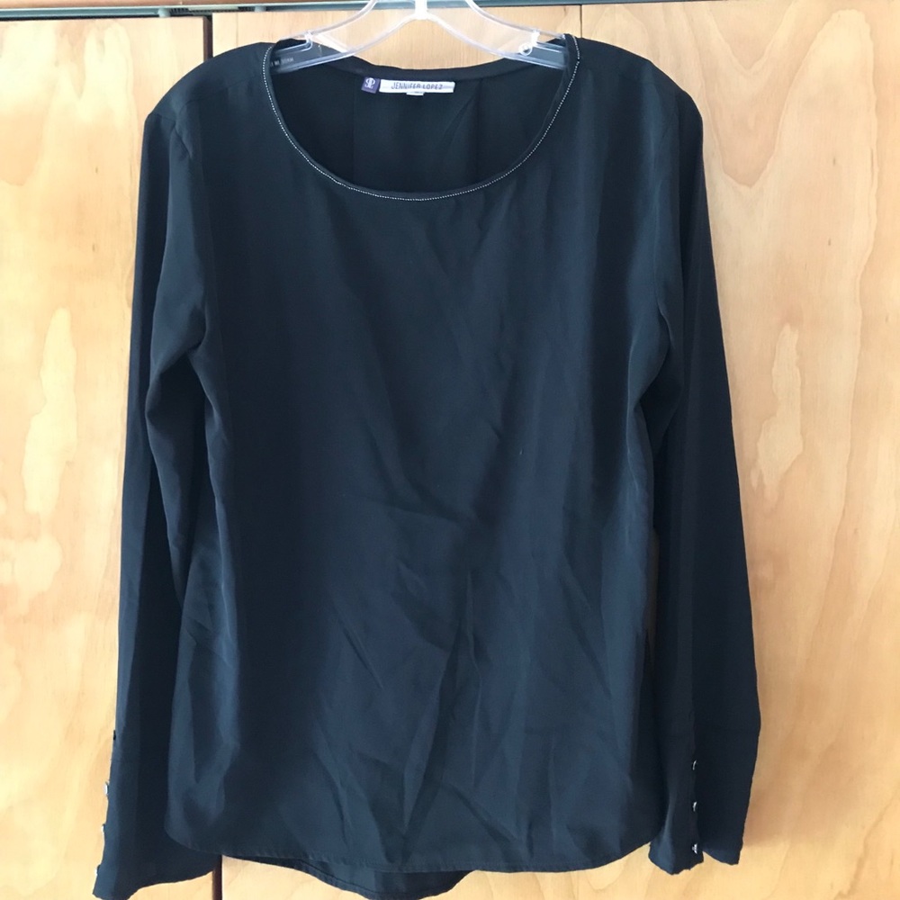 Beautiful Black Jennifer Lopez Blouse